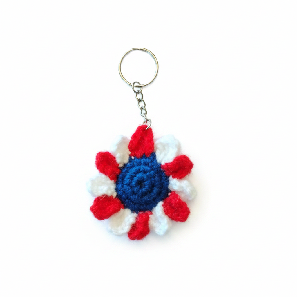 Fourth of July Keychain
